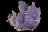 Dark Purple, Botryoidal Grape Agate - Indonesia #146761-1